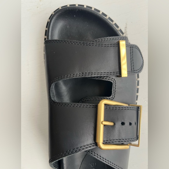 Chloé Rebecca Slide Sandal- Black size 36 - Picture 8 of 14